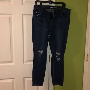Old Navy Rockstar size 18 skinny jeans